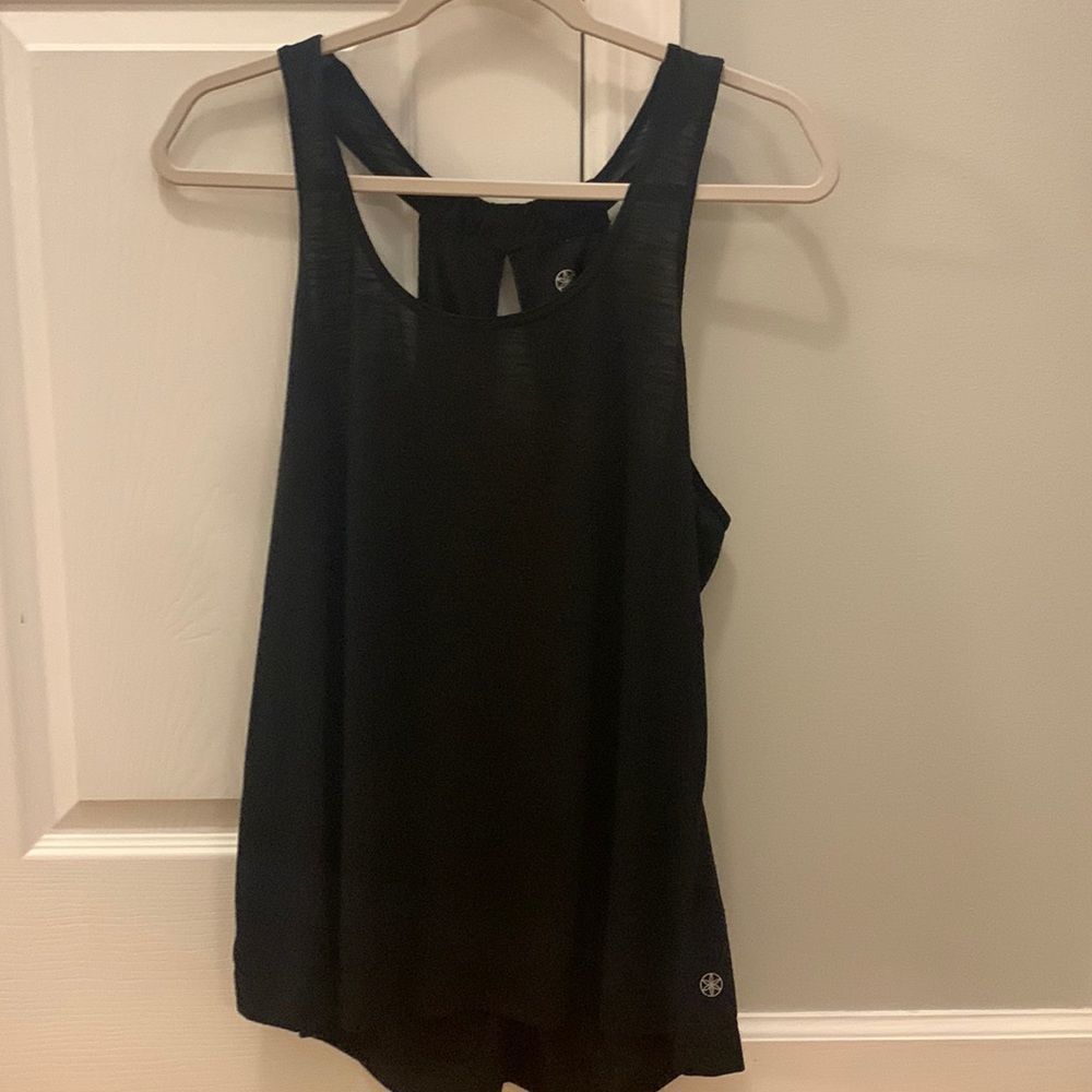 NWOT GAIAM Cut Out Back Tank- Size L